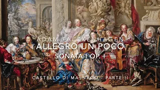 Falckenhagen A.Allegro un poco Sonata I Op I Alberto Crugnola Baroque Lute Castello Masnago Parte II