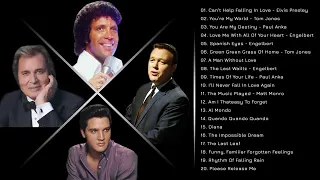 Matt Monro, Tom Jones, Elvis Presley, Engelbert, The Cascades, Paul Anka, Neil Young, Don McLean