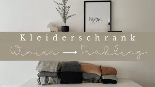 Minimalistische Frühlingsgarderobe I Kleiderschrank umräumen I Capsule wardrobe erstellen?