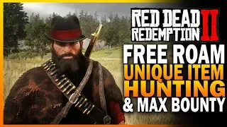 RDR2 Free Roam - Unique Items And Maximum Bounty - Red Dead Redemption 2