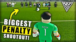 BIGGEST PENALTY SHOOTOUT in RF24! (Winner gets ROBUX!)