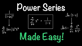 Power Series - Made Easy! | Power Series Representation of a Function | Math with Professor V