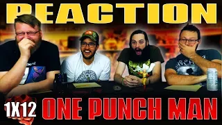 One Punch Man 1x12 FINALE REACTION!! "The Strongest Hero"