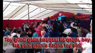 Salyanda toy günü gəlin başqası ilə qaçdı, bəy isə yeni gəlinlə özünə toy etdi