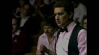 World Snooker 1990 1st Round Willie Thorne v Tony Drago 2nd session (Best of 19)