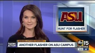 Police looking for another "flasher" on ASU campus