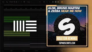 Alok & Bruno Martini feat. Zeeba - Hear Me Now (Ableton Template)