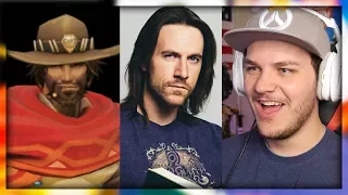 Overwatch Voice Actors In Real Life - Reaction