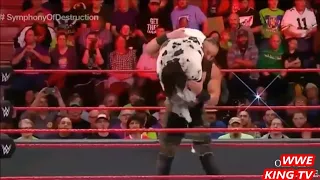 WWE RAW Braun Strowman vs Elias Symphony of Destruction Match HD WWE Raw 2018