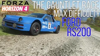 Forza Horizon 4: Onboard at The Gauntlet Race with Max Difficulty AI