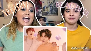 Reacting to TREASURE - 'BEAUTIFUL' M/V | Ams & Ev React