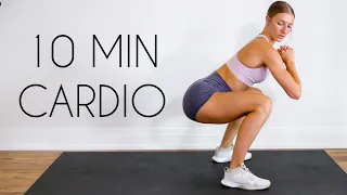 10 MIN CARDIO WORKOUT AT HOME (Intense & No Equipment)