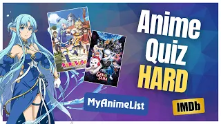 Anime Quiz | HARD | 30 Questions + Bonuses!