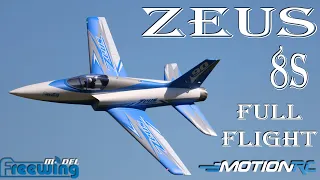 Freewing Zeus 90mm 8S EDF Sport Jet Flight At Jax Jet Madness | Motion RC