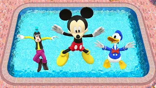 Mickey Mouse Clubhouse GTA 5, Donald Duck, Goofy and Minnie Mouse Funny Ragdolls & Fails #3