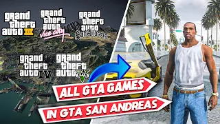 I Installed Every GTA Games In Gta San Andreas😍To Make It The Biggest GTA Game Ever!