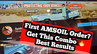 First AMSOIL Order? Get This Combo 🔥 Best Results