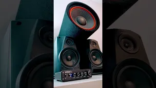 Aiyima A03 - Low bass 30Hz speaker vibrations