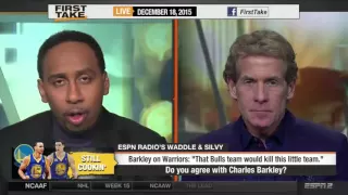 ESPN First Take   Charles Barkley   Bulls 72 Win Team Would Kill Warriors