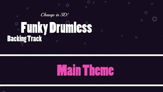 Drumless Funk Backing Track + Solo