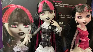 MONSTER HIGH REEL DRAMA DRACULAURA DOLL REVIEW AND UNBOXING