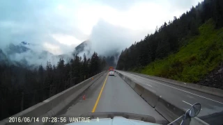 Snoqualmie Pass Westbound Timelapse