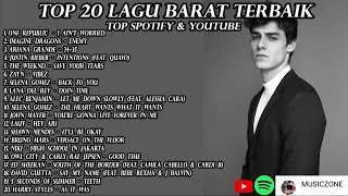 TOP 20 LAGU BARAT TERBAIK TANPA IKLAN - Top Playlist Spotify 2022