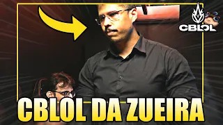 o DIA que o AOSHI FOI EMBORA no MEIO do JOGO da INTZ - CBLOL DA ZUEIRA