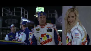 Talladega Nights Deleted Scene #3 - Little Sticker On Windshield