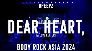 UPeepz at Body Rock Asia 2024 Guest Performance | Dear Heart