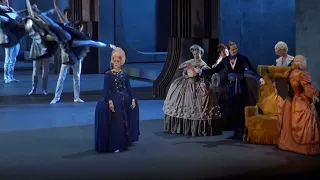 Anastasia Stashkevich, Egor Gerashchenko and Margarita Shrayner in ballet The Queen of Spades