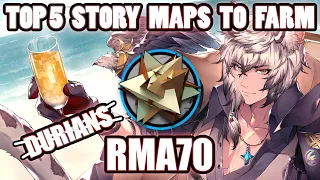 【明日方舟】【Arknights】【Top 5】RMA70 Farming Story Maps (Trust Farm Compilation)