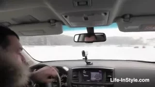 Зимний тест-драйв Life-InStyle.com по бездорожью Nissan Pathfinder