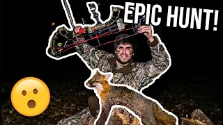 Predator Hunting with a BOW & ARROW! (Must Watch)
