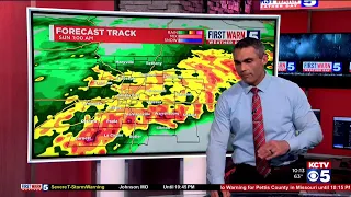 First Warn 5 Weather: Tornado Warning issued for Johnson and Pettis Counties in Missouri