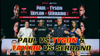 The Final Faceoff: Paul vs Tyson & Taylor vs Serrano | Netflix and MVP Present