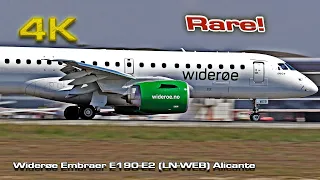 Widerøe Embraer E190-E2  (LN-WEB) Alicante Rare!