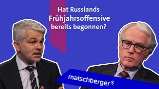 Kann die Ukraine weiter gegen Russland halten? Rüdiger von Fritsch und Carlo Masala | maischberger