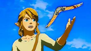 Breath of the Wild nur mit Bumerang durchspielen!