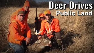 Gun Deer Hunting WI - Public Land DEER DRIVES