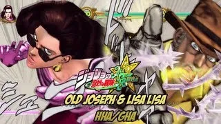 JoJo's Bizarre Adventure: All Star Battle - Old Joseph & Lisa Lisa's HHA/GHA!