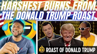 🇬🇧BRIT Reacts To THE DONALD TRUMP ROAST - THE HARSHEST BURNS!!