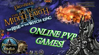 LOTR BFME2 ROTWK Patch 2.02 Multiplayer Games! [Mar. 15, 2023]