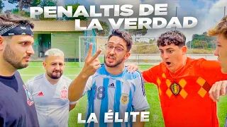 PENALTIS DE LA VERDAD con LA ÉLITE 🤑 ¿Cuánto DINERO has GANADO con JUAN DEMONIO? 😈