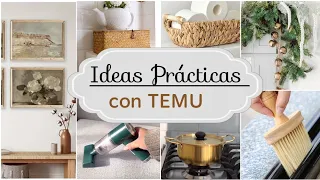 Ideas Decorativas con TEMU 😍 Nuevos toques en mi hogar ECONÓMICOS Y PRÁCTICOS.