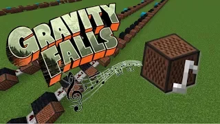 Minecraft: Gravity Falls Theme with Note Blocks