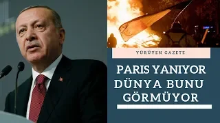 Başkan Erdoğan Dünya sessiz hiç Paris'i görmüyor 26 Ekim 2018