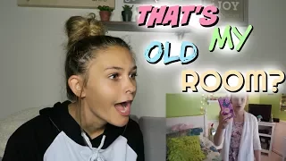 REACTING TO MY FIRST EVER ROOM TOUR!