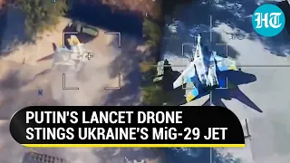 Russia's Lancet Drone Destroys Ukrainian MiG 29 Jet From 80 KMS Away; Putin's 'Master Plan' Revealed