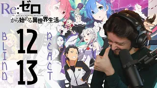 Teeaboo Reacts - Re:Zero Episodes 12 + 13 - Ladies and Knights